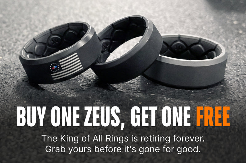 Zeus Edge Midnight Black Ring