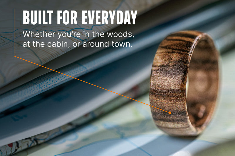 Nomad Burled Walnut Ring