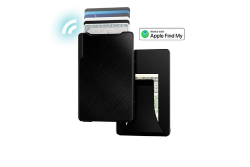 Groove Smart Wallet Trace - Midnight Black
