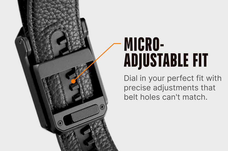 Groove Belt® Leather - Black