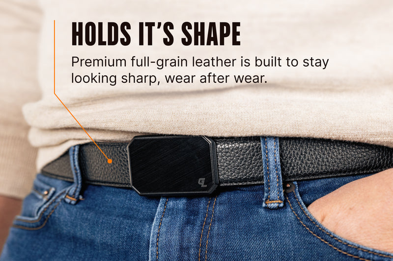 Groove Belt® Leather - Black