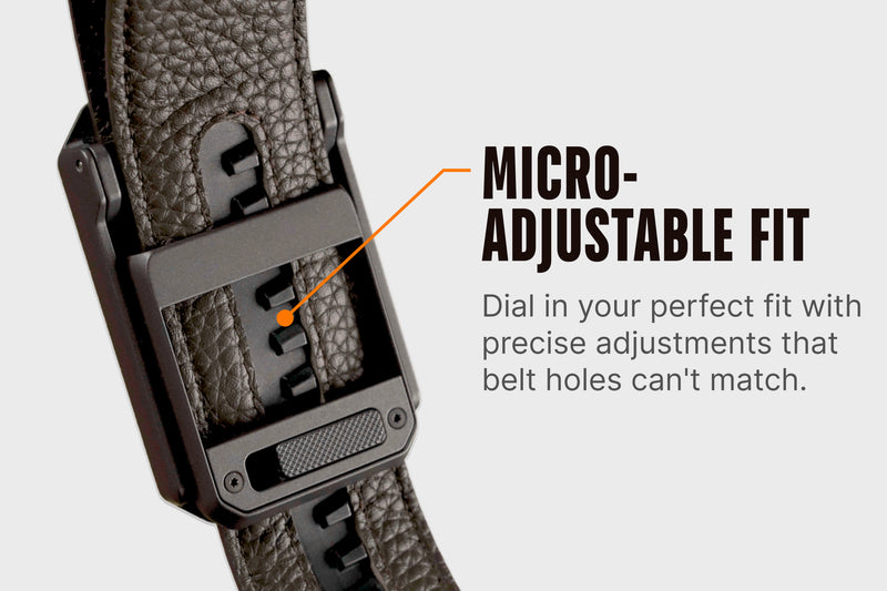 Groove Belt® Leather - Brown